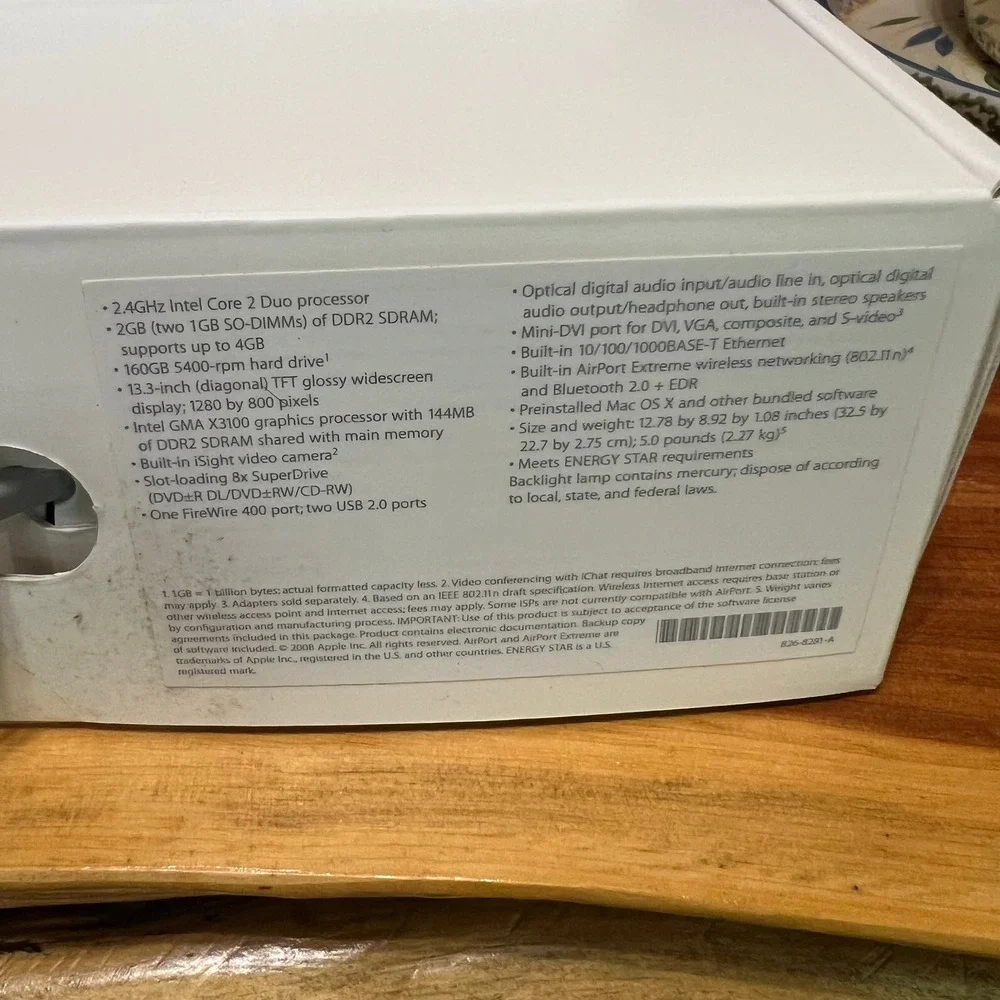 Apple MacBook A1181 13